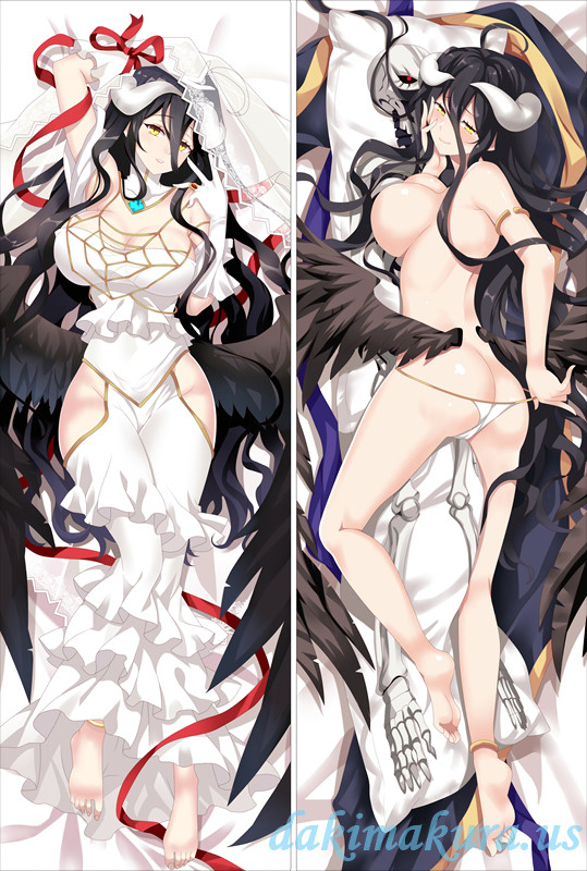 Overlord Albedo Anime Dakimakura Japanese Hugging Body PillowCase